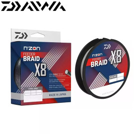 Шнур Daiwa N'Zon X8 Braid Steel Gray размотка 300м серый